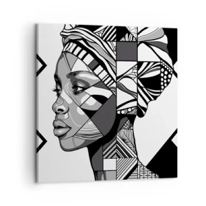 Canvas picture - Ethnic Portrait - 60x60 cm