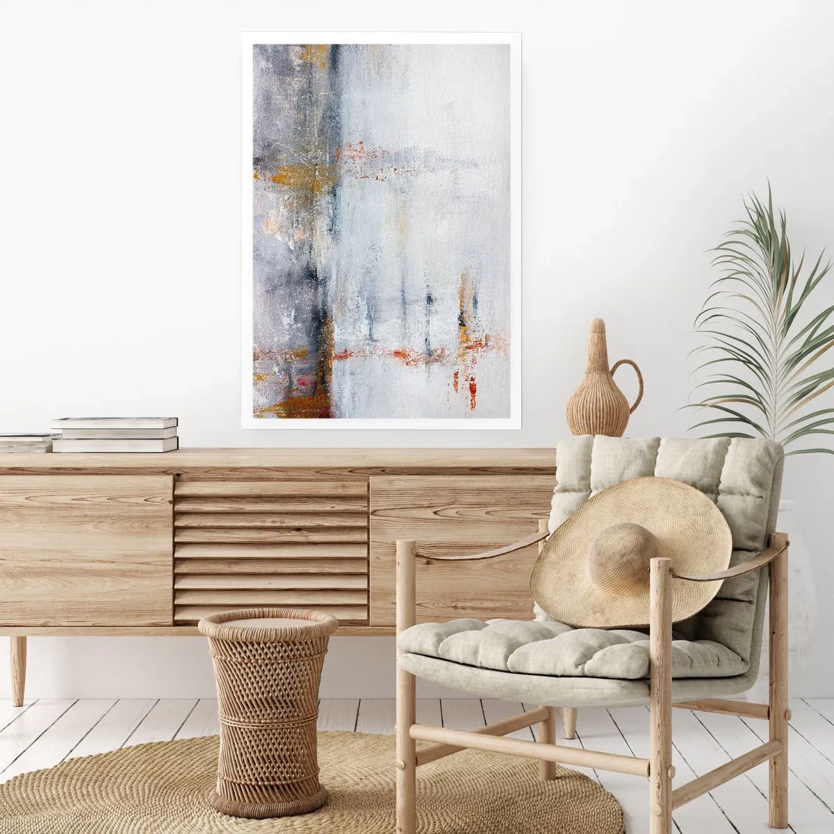 Poster - Behind a Curtain of Air - 30x40 cm