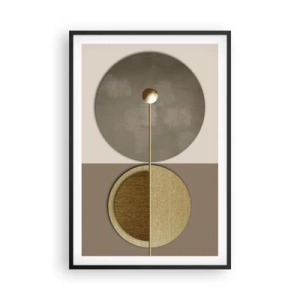 Poster in black frame - Perfect Balance - 61x91 cm