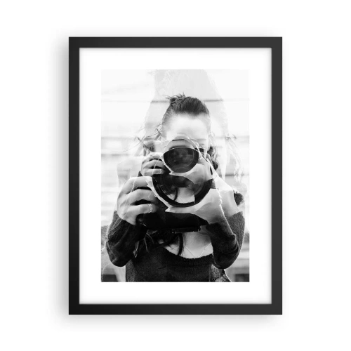 Poster in black frame - Creator and the Creation - 30x40 cm