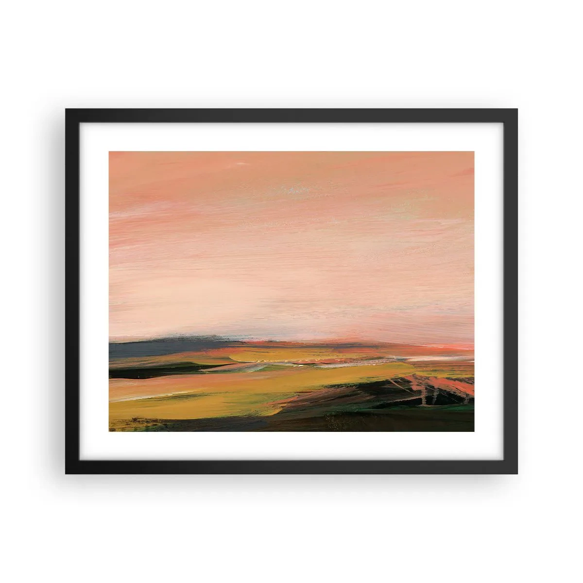 Poster in black frame - In Pink Tones - 50x40 cm