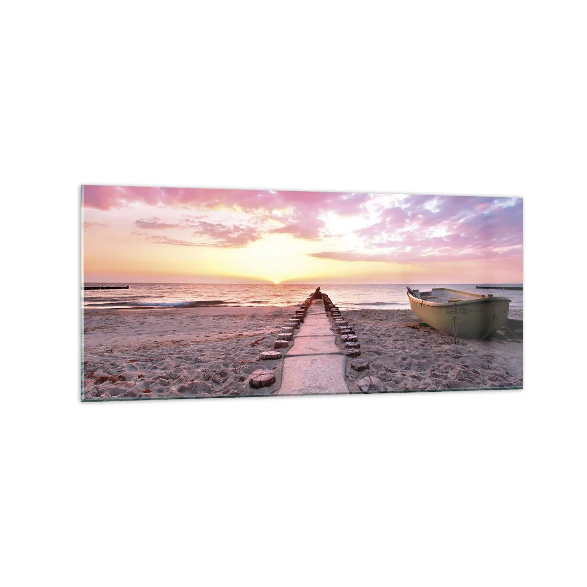 Glass picture - Moments of Profound Experience - 120x50 cm