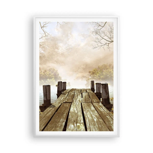 Poster in white frmae - Gentle Sadness of Autumn - 70x100 cm