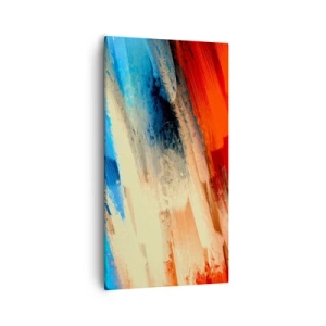 Canvas picture - Cascade of Colours - 55x100 cm