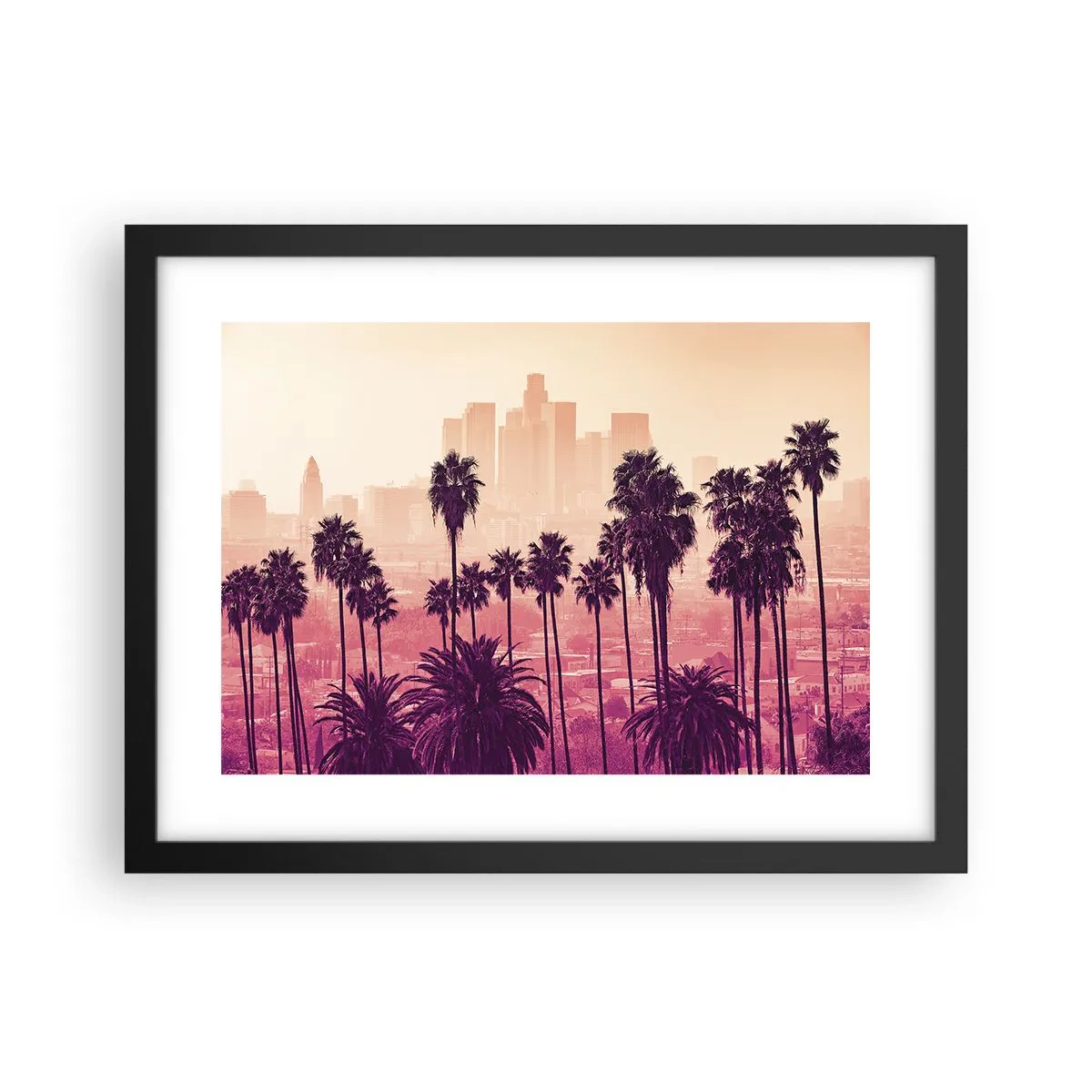 Poster in black frame - Californian Landscape - 40x30 cm