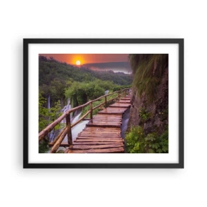 Poster in black frame - Unbelievable Beauty - 50x40 cm