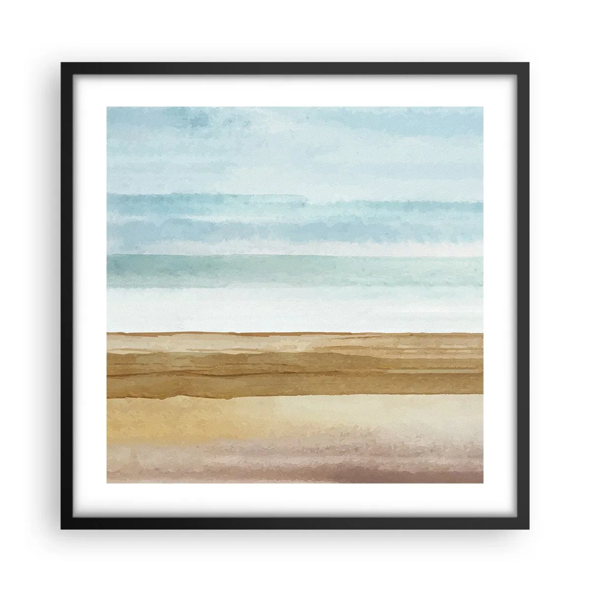 Poster in black frame - Calming - 50x50 cm