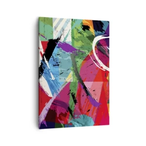 Canvas picture - Fast, Vividly and Jamming - 50x70 cm