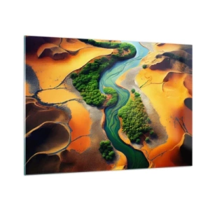 Glass picture - Life-giving River - 100x70 cm