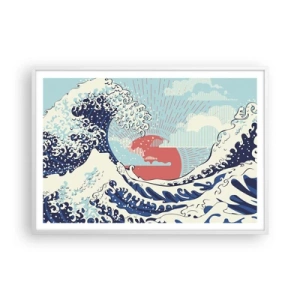 Poster in white frmae - From Japanese Inspirations - 100x70 cm