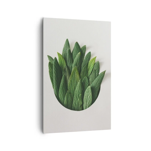 Canvas picture - Untamed Curiosity - 80x120 cm