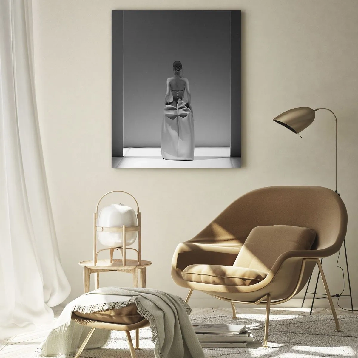Glass picture - Refined Simplicity - 80x120 cm