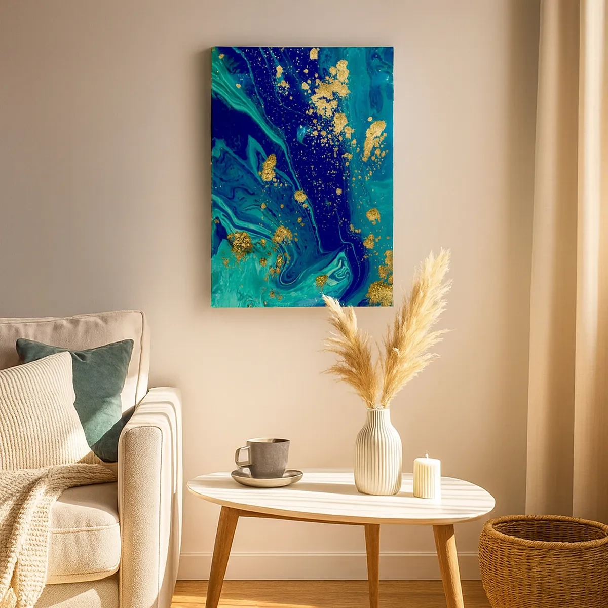 Canvas picture - Sun Flakes - 50x70 cm