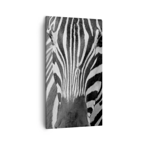 Canvas picture - World Is Black and White - 45x80 cm