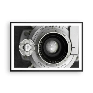 Poster in black frame - Tale about Hollywood - 91x61 cm