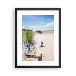 Poster in black frame - The Most Beautiful? Baltic One - 30x40 cm