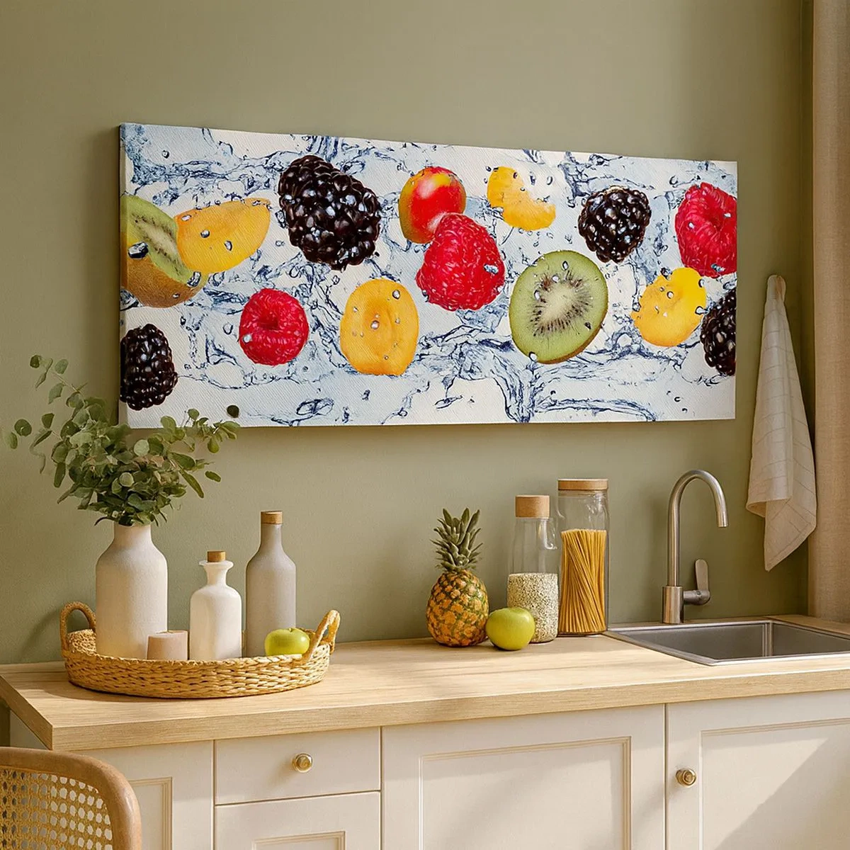 Canvas picture - Play with Us - 100x40 cm