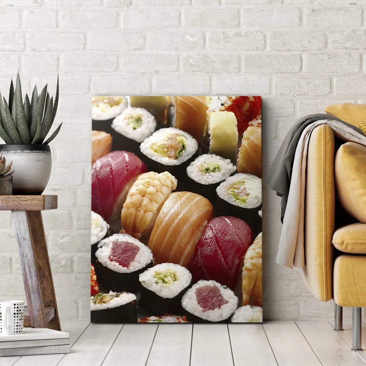 Canvas picture - Colours and Flavours of Asia - 55x100 cm