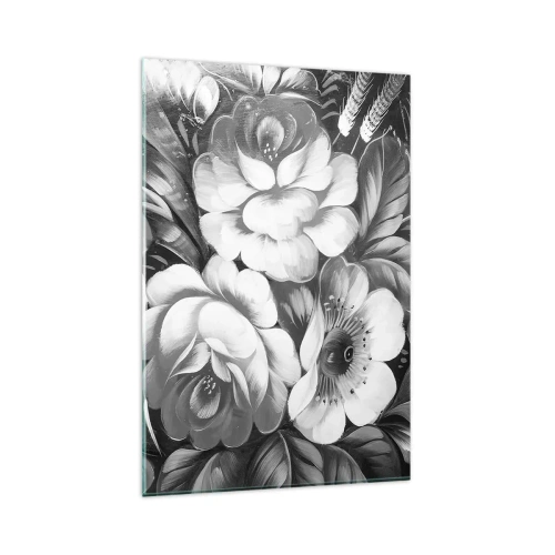 Glass picture - Beautiful Even in Greyness - 80x120 cm