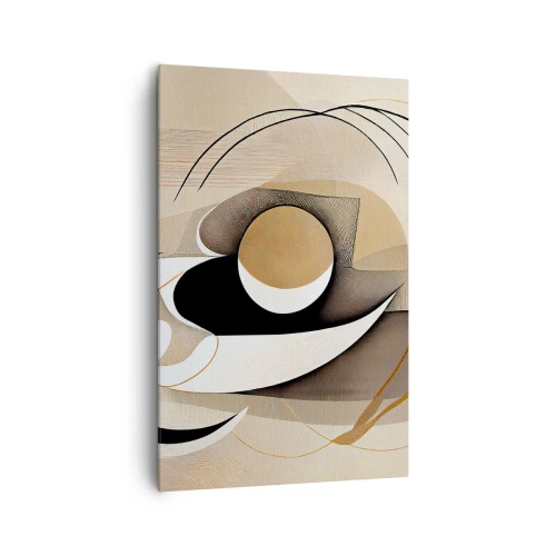 Canvas picture - Composition -the Heart of Things - 80x120 cm