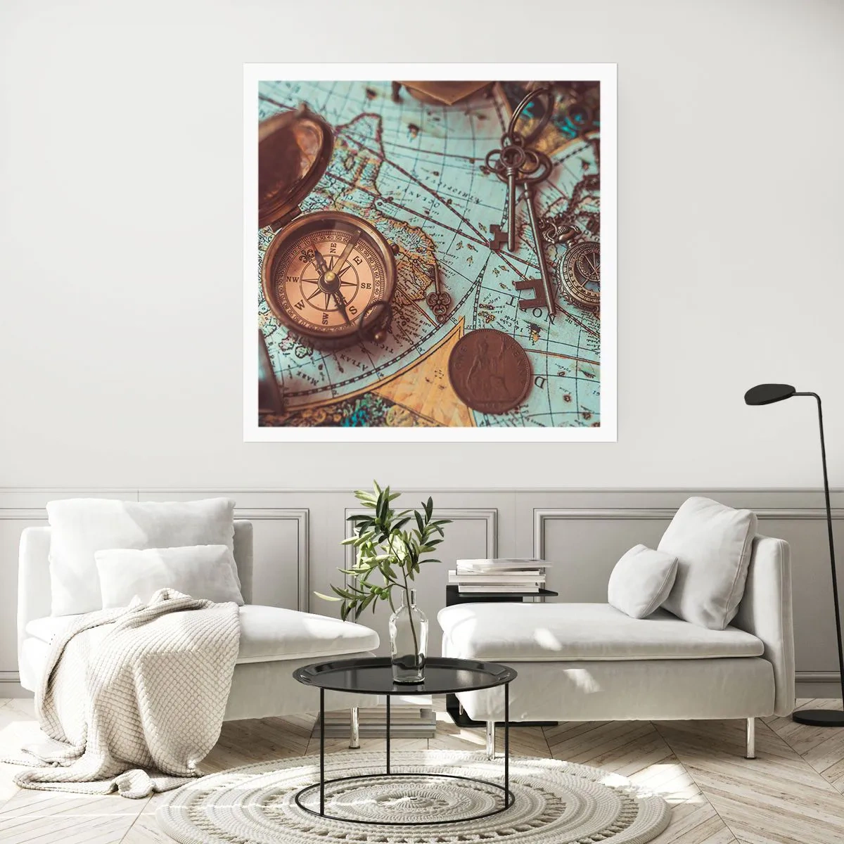 Poster - For Adventurers - 30x30 cm