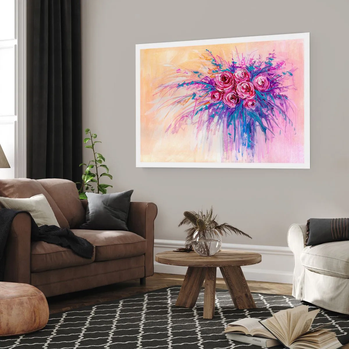 Poster - Rose Fountain - 40x30 cm