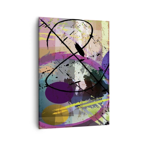 Canvas picture - Straight Ahead or Around - 50x70 cm