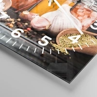 Clock face with numbers