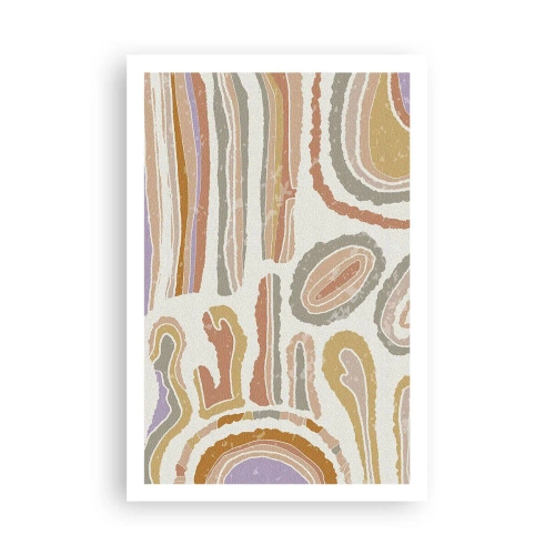 Poster - Colourful Cross-Sections - 61x91 cm