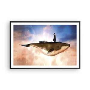 Poster in black frame - Surreal Journey - 91x61 cm