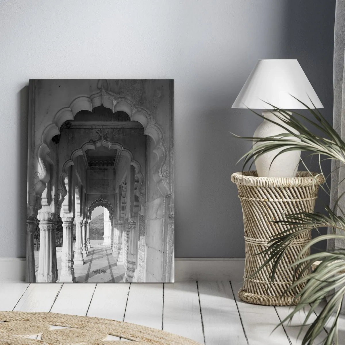 Canvas picture - This is a Place of Fairytales of the East - 65x120 cm