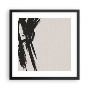 Poster in black frame - Uncontrollable Rush - 40x40 cm