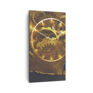 Canvas picture - At the Beginning of Time - 45x80 cm