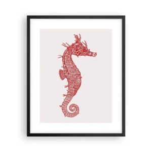 Poster in black frame - Intricate Creation - 40x50 cm