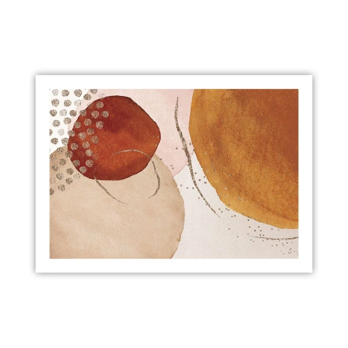 Poster - Roundness and Movement - 70x50 cm