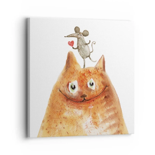 Canvas picture - Love Paradoxes - 30x30 cm