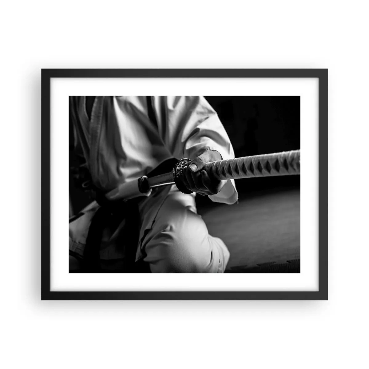 Poster in black frame - Warrior's Soul - 50x40 cm