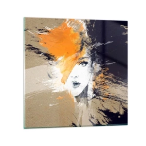 Glass picture - And There Was Light - 50x50 cm