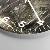 Clock face with numbers