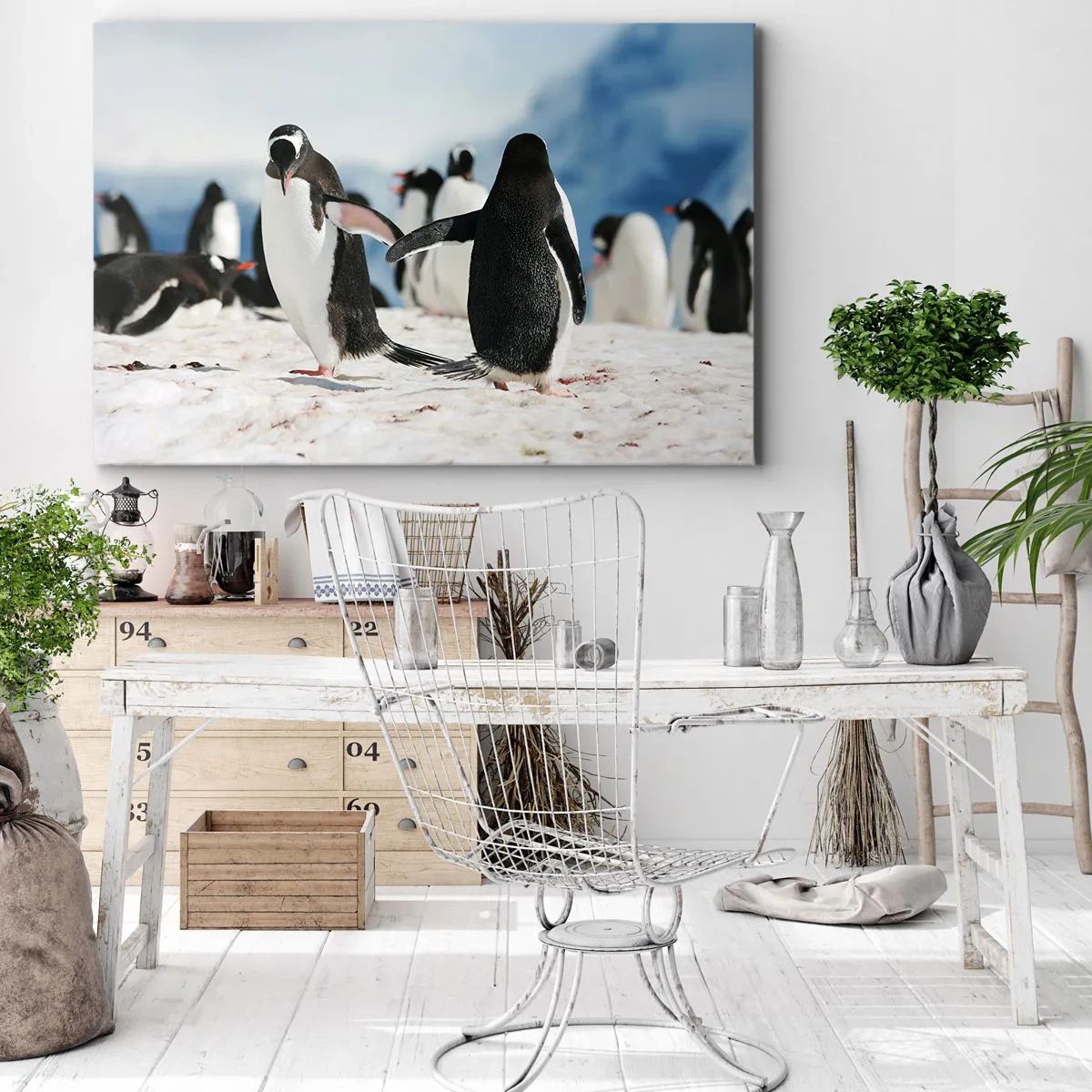 Canvas picture - Dance in the Snow - 100x70 cm