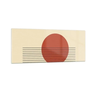 Glass picture - Around and Beoynd - 100x40 cm