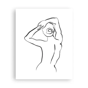Poster - Nude in the Morning - 40x50 cm