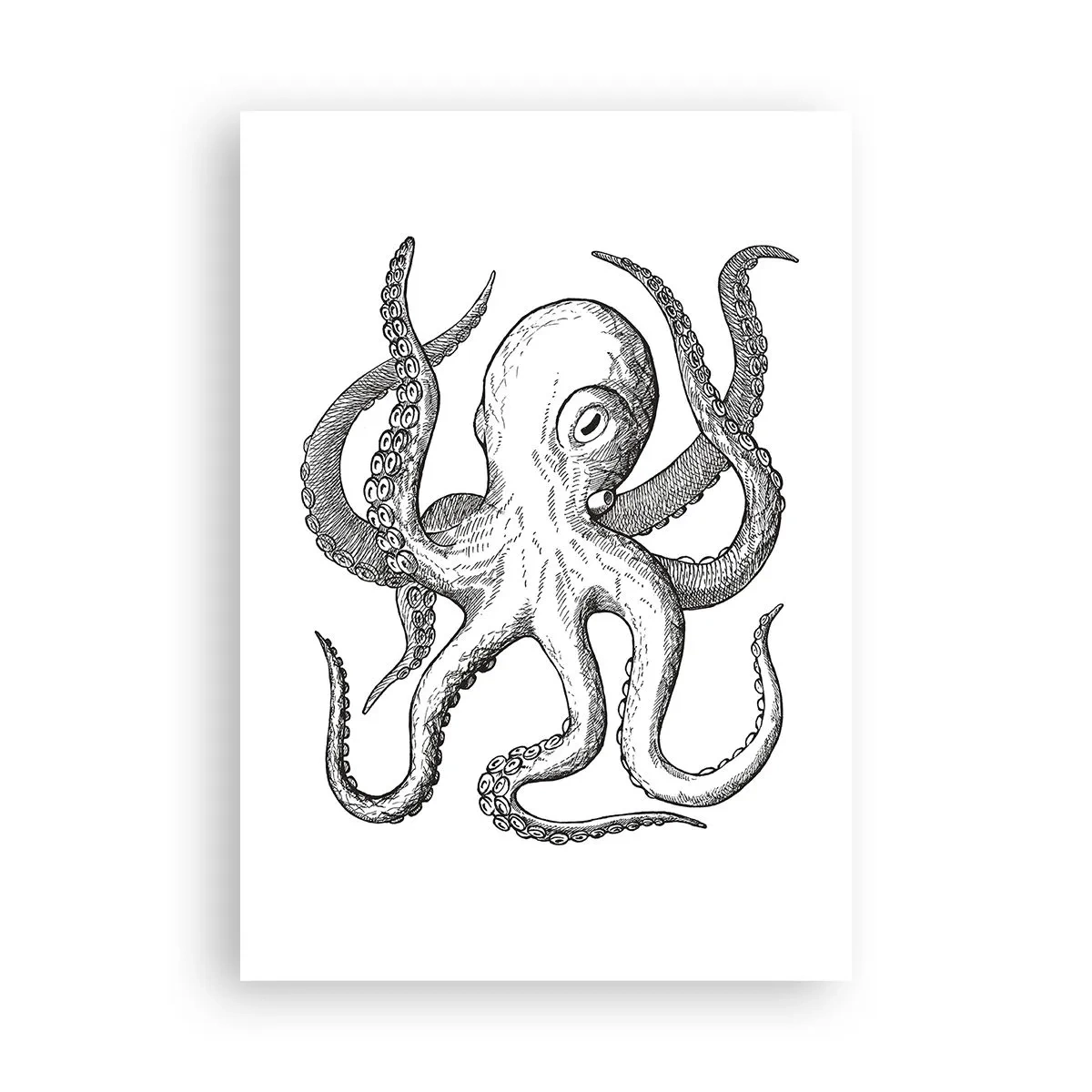 Poster - Dancing with the Waves - 70x100 cm