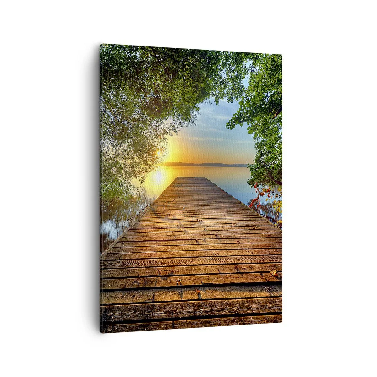 Canvas picture - Don't Hurry, Sit Down - 50x70 cm