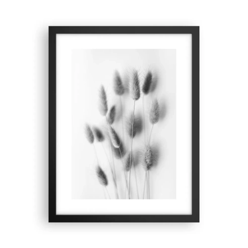 Poster in black frame - Her Softness Grass - 30x40 cm