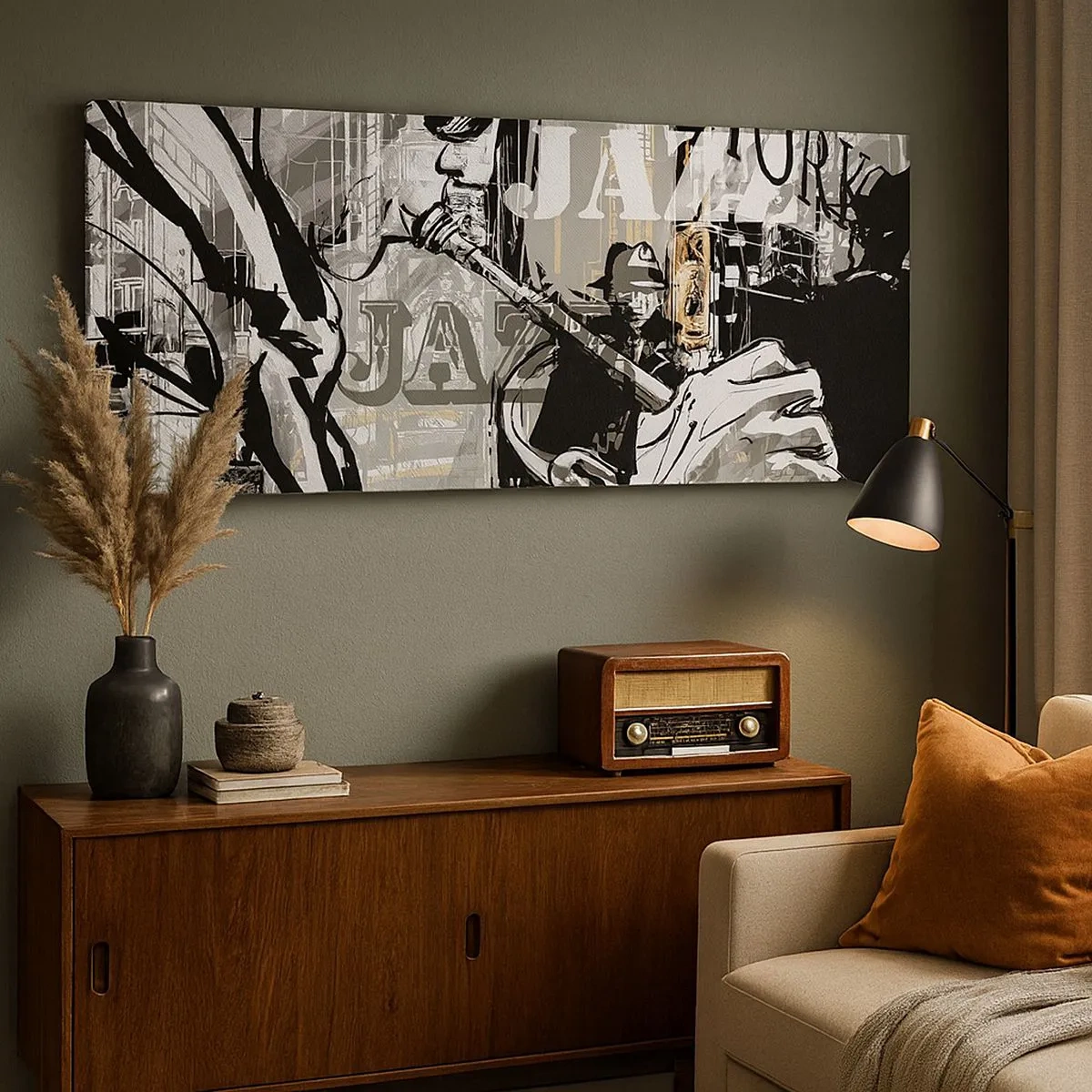 Canvas picture - In the Rhythm of New York - 100x40 cm