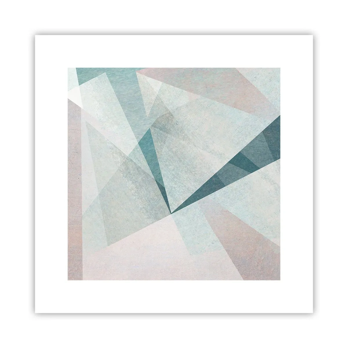 Poster - Calmly but Dynamically - 30x30 cm