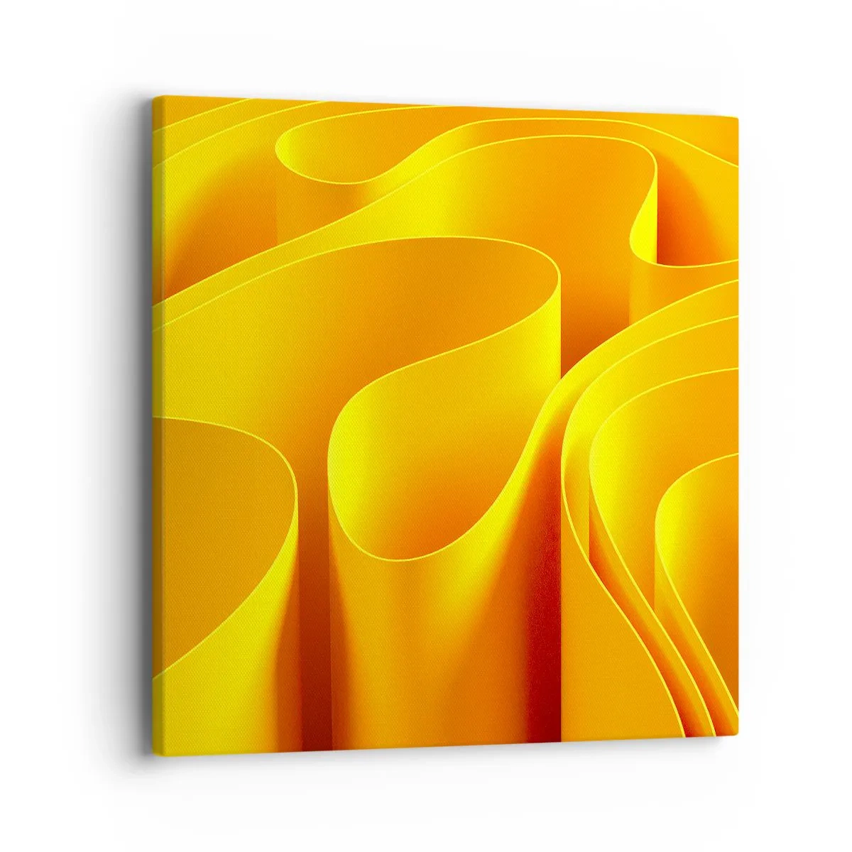 Canvas picture - Like Waves of the Sun - 40x40 cm