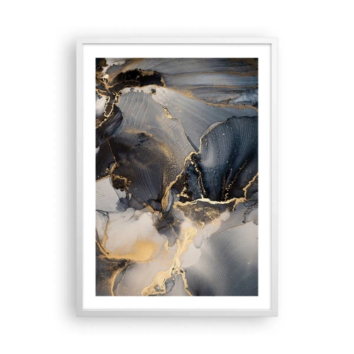 Poster in white frmae - Life of a Stone - 50x70 cm