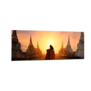 Glass picture - In Peace through Eternity - 140x50 cm